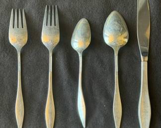 1958 Reed & Barton Diamond Pattern Sterling Silver flatware