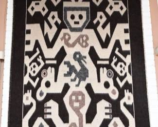 Vintage Peruvian rug