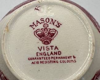 Masons Vista pottery pieces