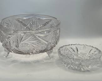 Crystal bowls