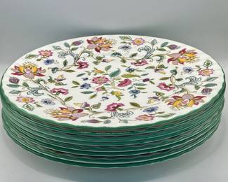 Minton Haddon Hall Bone China Dinner Plates