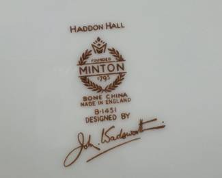 Minton Haddon Hall Bone China Salad Plates