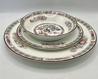 Wedgwood Kutani Crane Porcelain