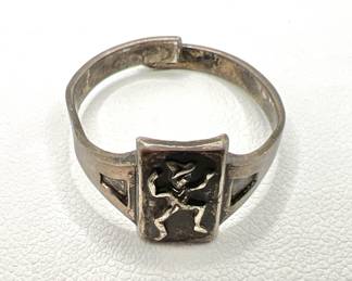 Girl Scouts Dancing Brownie 925 Ring