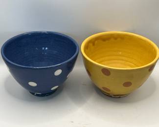 Polka dot cups from France
