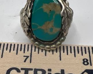 Southwestern Style Cabochon Ring