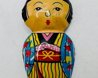 Colorful Child Japanese Litho Pin