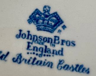 Johnson Bros "Old Britain Castles" Transferware