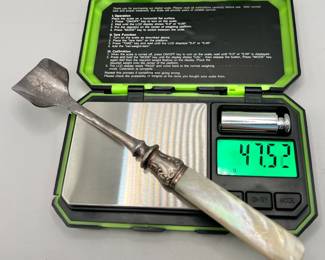 Sterling Silver Mother of Pearl Handle