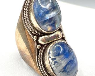 Sterling Silver Moonstone Ring
