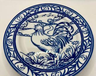 Williams-Sonoma "Brittany" Plate - Rooster