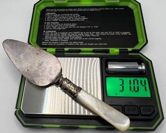 Sterling Silver Mother of Pearl Handle
