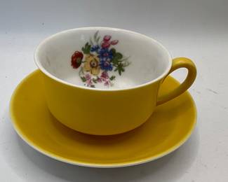 Yellow teacups