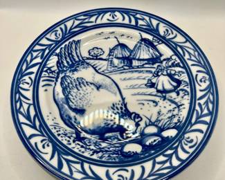 Williams-Sonoma "Brittany" Plate - Hen