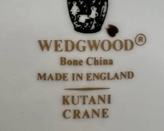 Wedgwood Kutani Crane Bone China
