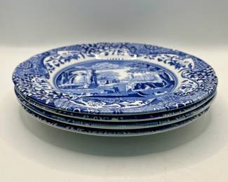 Spode Blue Italian 7 1/2-inch Salad Plates