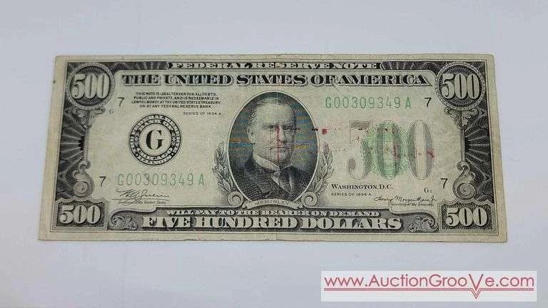 $500 BILL