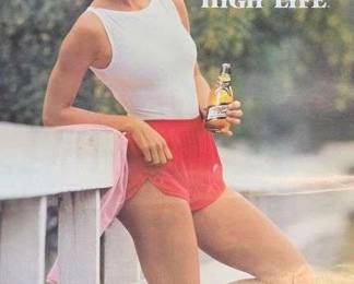 Vintage Miller High Life Poster