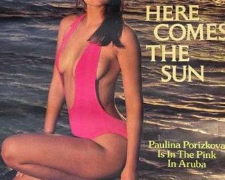 1984 Sports Illustrated Poster. Paulina Porizkova