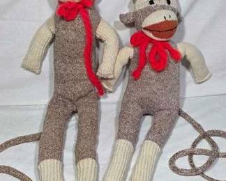 3 Sock Monkeys