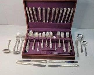 Wm Rogers Mfg Co Avalon Cabin silver plate flatware