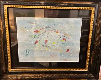 XUL Solar watercolor dated 1924