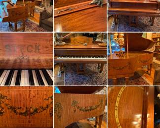 Fabulous grand piano hand-painted in good condition $2000