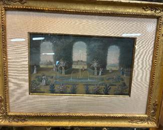 18th century French watercolor