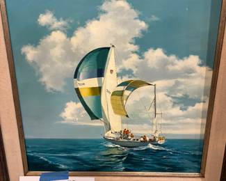 Jim Schaeffing born in 1920 oil on canvas