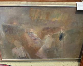 Stephen Mandelbaum oil on canvas 1961 to 1986
