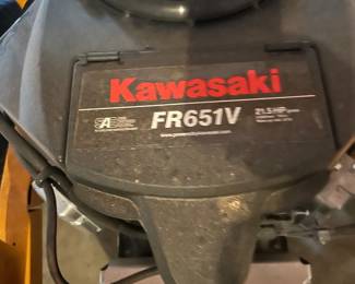 Kawasaki fr651v engine on mower