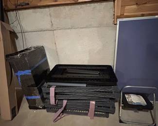 More shelving units 
