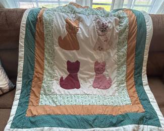 Kitten quilt 