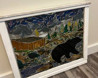 Artwork by local artist 