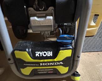 Detail on pressure washer 