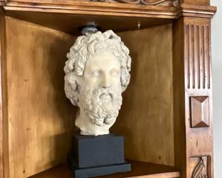 1959 BUST  REPRO OF ASKLEPIOS