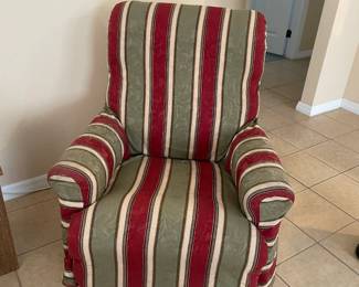 2Recliners  That is a cover ( made by owner) I will take off when setting up