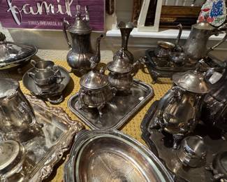 Silver Plated pieces