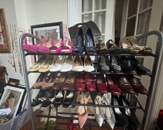 Sizes 8-1/2 almost all high hills shoes