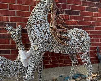 Christmas decor deer