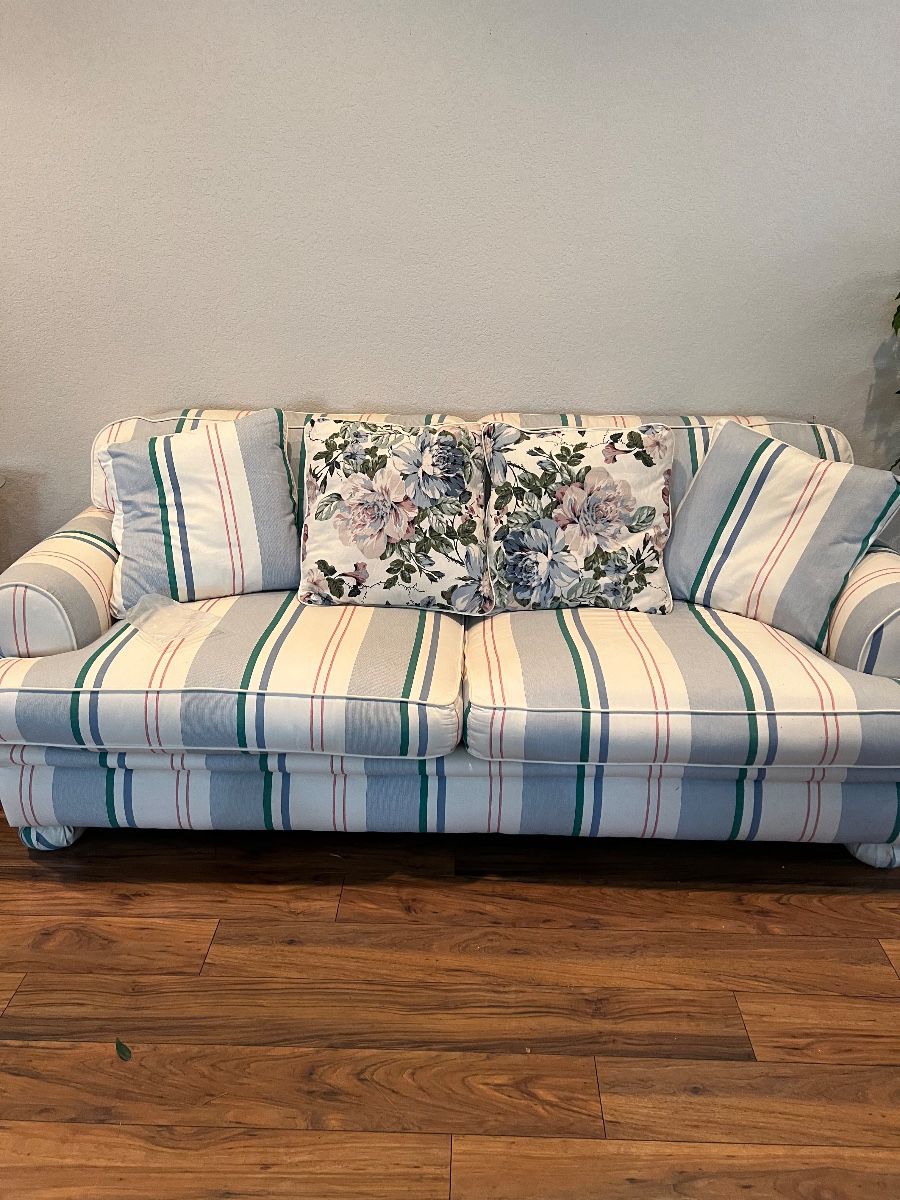 Striped Sofa