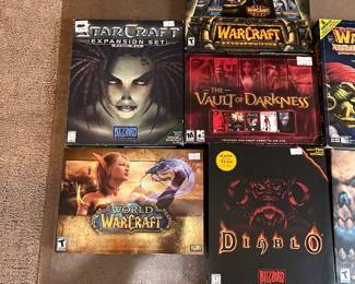 Star Craft, War Craft games