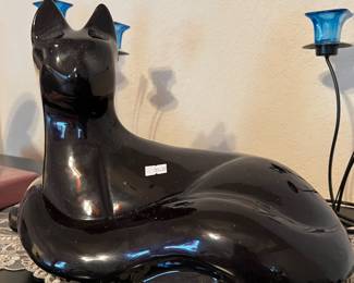 Haeger Black Cat Pottery