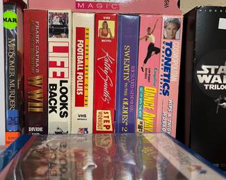 DVDs, Tapes