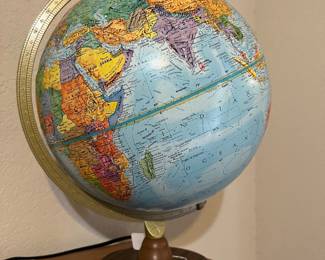 Vintage World Globe