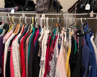 Ladies clothing, handbags