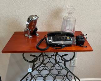 Wood/Iron occasional table