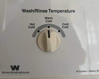 White Westinghouse Washer