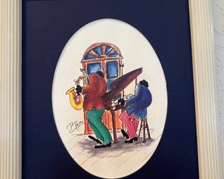 JAZZ framed print