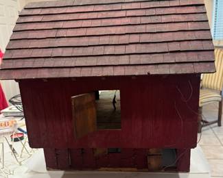Antique Folk art Barn or part of a Noah Ark